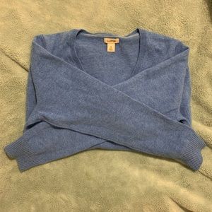 cashmere v neck sweater